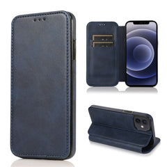 Knight Magnetic Suction Leather Phone Case, For iPhone 13 mini, For iPhone 13, For iPhone 13 Pro, For iPhone 13 Pro Max, For iPhone 12 mini