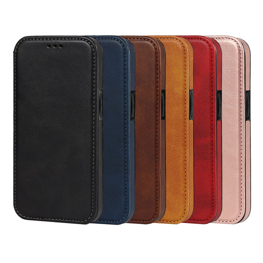 Knight Magnetic Suction Leather Phone Case, For iPhone 12 mini, For iPhone 12 / 12 Pro, For iPhone 12 Pro Max, For iPhone 11