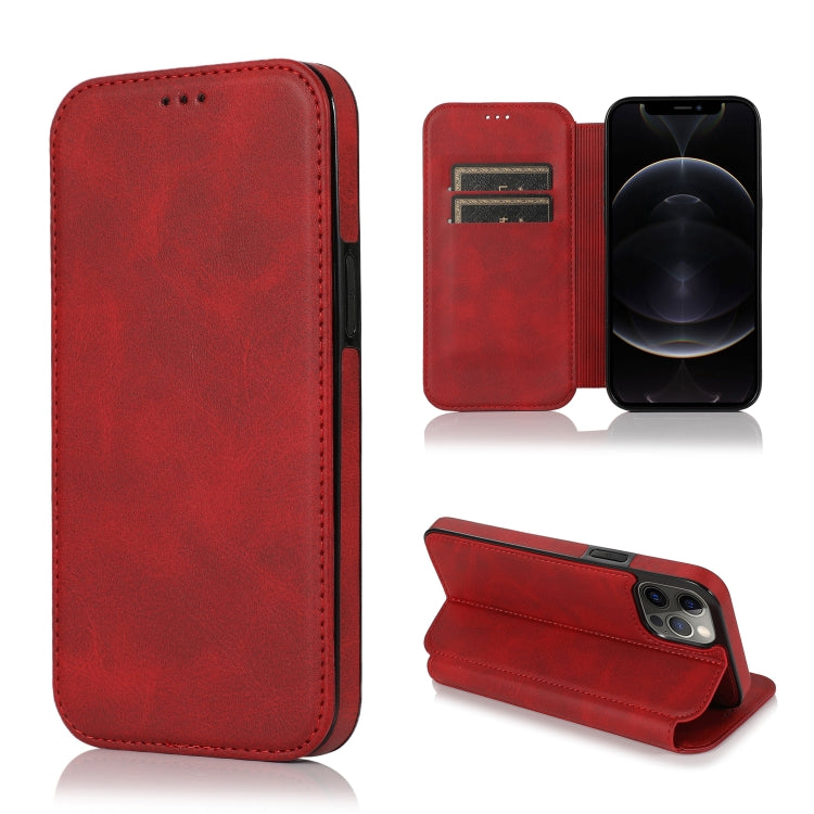 Knight Magnetic Suction Leather Phone Case, For iPhone 12 mini, For iPhone 12 / 12 Pro, For iPhone 12 Pro Max, For iPhone 11