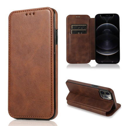 Knight Magnetic Suction Leather Phone Case, For iPhone 12 mini, For iPhone 12 / 12 Pro, For iPhone 12 Pro Max, For iPhone 11