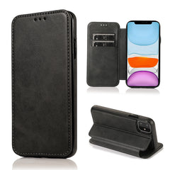 Knight Magnetic Suction Leather Phone Case, For iPhone 12 / 12 Pro, For iPhone 12 Pro Max, For iPhone 11, For iPhone 11 Pro, For iPhone 11 Pro Max