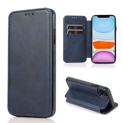 Knight Magnetic Suction Leather Phone Case, For iPhone 12 mini, For iPhone 12 / 12 Pro, For iPhone 12 Pro Max, For iPhone 11