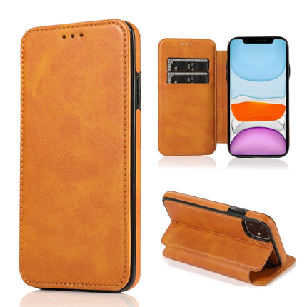 Knight Magnetic Suction Leather Phone Case, For iPhone 12 mini, For iPhone 12 / 12 Pro, For iPhone 12 Pro Max, For iPhone 11