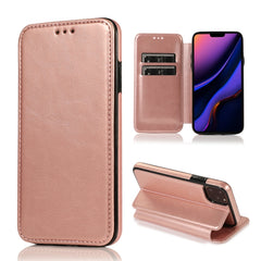 Knight Magnetic Suction Leather Phone Case, For iPhone 12 / 12 Pro, For iPhone 12 Pro Max, For iPhone 11, For iPhone 11 Pro, For iPhone 11 Pro Max