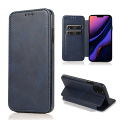 Knight Magnetic Suction Leather Phone Case, For iPhone 12 / 12 Pro, For iPhone 12 Pro Max, For iPhone 11, For iPhone 11 Pro, For iPhone 11 Pro Max