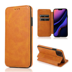 Knight Magnetic Suction Leather Phone Case, For iPhone 12 / 12 Pro, For iPhone 12 Pro Max, For iPhone 11, For iPhone 11 Pro, For iPhone 11 Pro Max