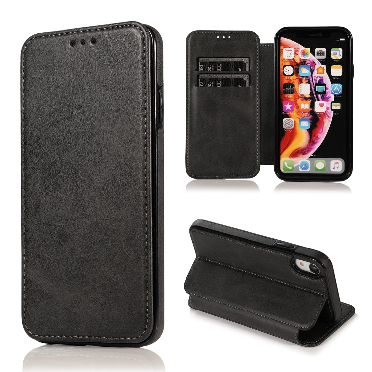 Knight Magnetic Suction Leather Phone Case, For iPhone 11 Pro, For iPhone 11 Pro Max, For iPhone X / XS, For iPhone XR