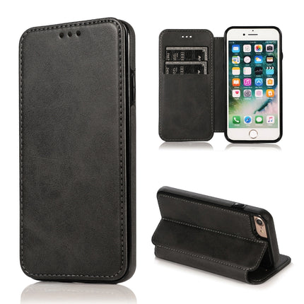 Knight Magnetic Suction Leather Phone Case, For iPhone XS Max, For iPhone SE 2022 / SE 2020 / 7 / 8, For iPhone 7 Plus / 8 Plus