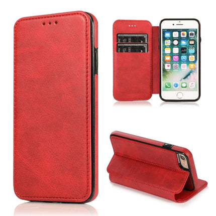 Knight Magnetic Suction Leather Phone Case, For iPhone XS Max, For iPhone SE 2022 / SE 2020 / 7 / 8, For iPhone 7 Plus / 8 Plus