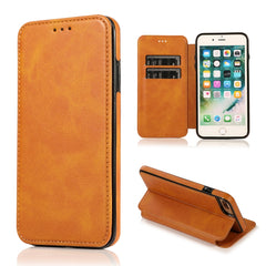 Knight Magnetic Suction Leather Phone Case, For iPhone X / XS, For iPhone XR, For iPhone XS Max, For iPhone SE 2022 / SE 2020 / 7 / 8, For iPhone 7 Plus / 8 Plus