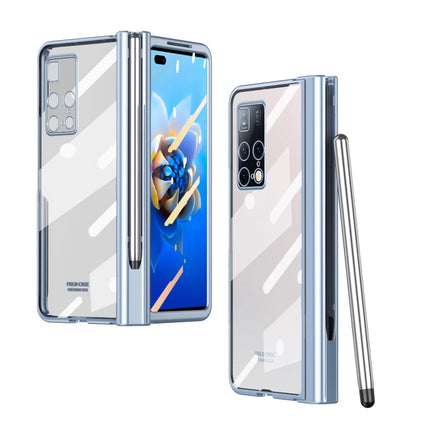 Full Body Electroplating Hinge Phone Case with Stylus, For Huawei Mate X2 with Film, For Honor Magic V with Film, For Samsung Galaxy Z Fold2 5G with Film, For Xiaomi Mi Mix Fold with Film, For Samsung Galaxy Z Fold2 5G