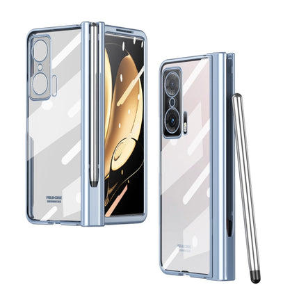 Full Body Electroplating Hinge Phone Case with Stylus, For Huawei Mate X2 with Film, For Honor Magic V with Film, For Samsung Galaxy Z Fold2 5G with Film, For Xiaomi Mi Mix Fold with Film, For Samsung Galaxy Z Fold2 5G