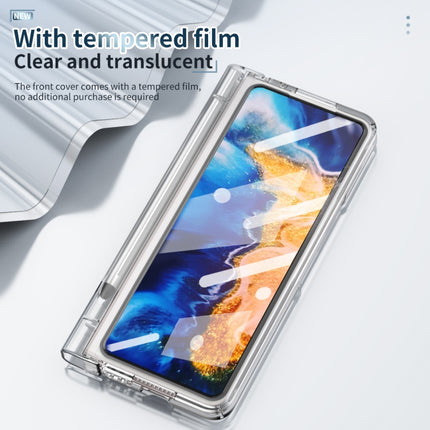 Full Body Electroplating Hinge Phone Case with Stylus, For Xiaomi Mi Mix Fold with Film, For Huawei Mate X2 with Film, For Honor Magic V with Film