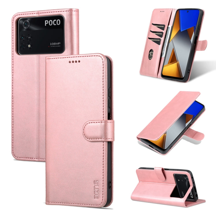 AZNS Skin Feel Calf Texture Flip Leather Phone Case