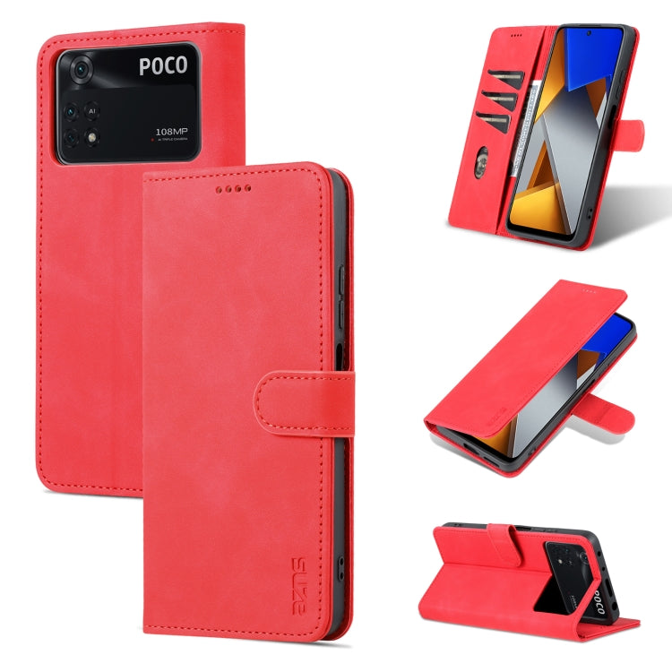 AZNS Skin Feel Calf Texture Flip Leather Phone Case