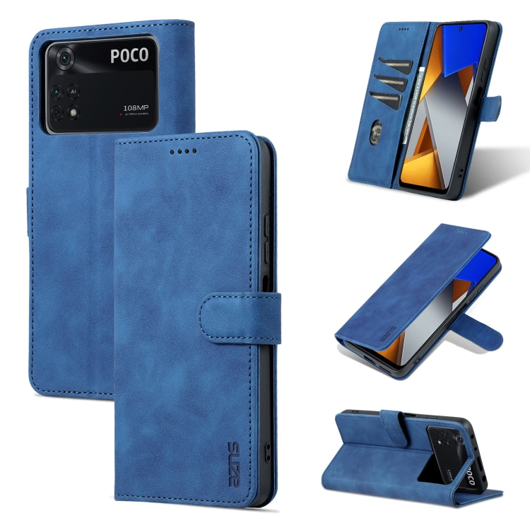 AZNS Skin Feel Calf Texture Flip Leather Phone Case