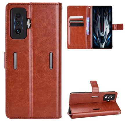 Retro Crazy Horse Texture Leather Phone Case, For vivo Y55 5G / T1 5G / Y75 5G, For Samsung Galaxy M33 5G, For Xiaomi Poco F4 GT / Redmi K50 Gaming, For Xiaomi Poco X4 NFC /Redmi Note 11 Pro China, For Xiaomi Black Shark 5, For Xiaomi Black Shark 5 RS