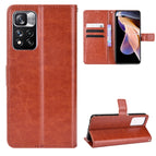 For Xiaomi Poco X4 NFC /Redmi Note 11 Pro China / Brown