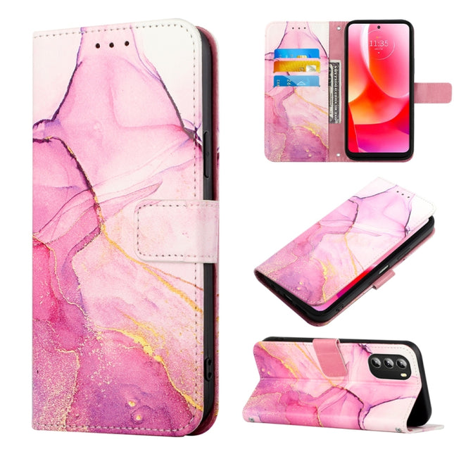 PT003 Marble Pattern Flip Leather Phone Case, For Motorola Moto G 5G 2022, For Motorola Moto G52, For Sony Xperia 10 IV, For Sony Xperia ACE III
