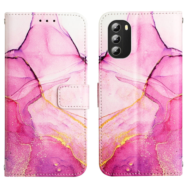 PT003 Marble Pattern Flip Leather Phone Case, For Motorola Moto G 5G 2022, For Motorola Moto G52, For Sony Xperia 10 IV, For Sony Xperia ACE III