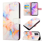 For OPPO A57 5G 2022 / Galaxy Marble White LS004