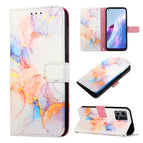 For OPPO Reno7 4G/F21 Pro / Galaxy Marble White LS004