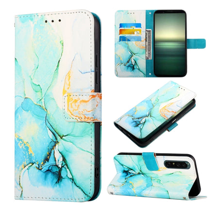 PT003 Marble Pattern Flip Leather Phone Case, For Motorola Moto G 5G 2022, For Motorola Moto G52, For Sony Xperia 10 IV, For Sony Xperia ACE III