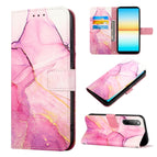 For Sony Xperia 10 IV / Pink Purple Gold LS001