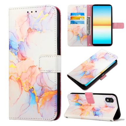 PT003 Marble Pattern Flip Leather Phone Case, For Motorola Moto G 5G 2022, For Motorola Moto G52, For Sony Xperia 10 IV, For Sony Xperia ACE III