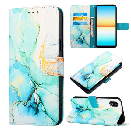 PT003 Marble Pattern Flip Leather Phone Case, For Motorola Moto G 5G 2022, For Motorola Moto G52, For Sony Xperia 10 IV, For Sony Xperia ACE III