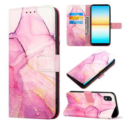 PT003 Marble Pattern Flip Leather Phone Case, For Motorola Moto G 5G 2022, For Motorola Moto G52, For Sony Xperia 10 IV, For Sony Xperia ACE III