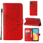 For Alcatel 1L 2021 / Red