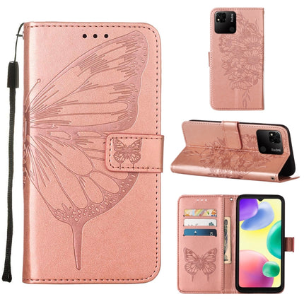 Embossed Butterfly Leather Phone Case, For Sony Xperia ACE III, For Xiaomi Redmi 10A, For Samsung Galaxy M33 5G