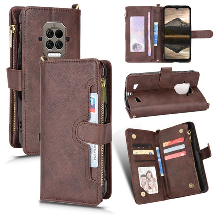 Litchi Texture Zipper Leather Phone Case, For Doogee S86 / S86 Pro, For Doogee X96 Pro, For Sharp Aquos Zero6 / Aquos Air, For Sharp Aquos Wish