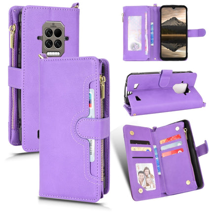 Litchi Texture Zipper Leather Phone Case, For Doogee S86 / S86 Pro, For Doogee X96 Pro, For Sharp Aquos Zero6 / Aquos Air, For Sharp Aquos Wish