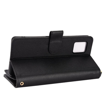 Litchi Texture Zipper Leather Phone Case, For Sharp Aquos Zero6 / Aquos Air, For Sharp Aquos Wish, For Motorola Moto E40 / E30 / E20, For Motorola Edge X30 / Edge 30 Pro /Edge+ 2020