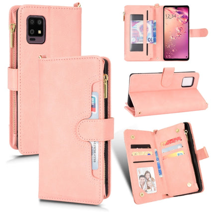 Litchi Texture Zipper Leather Phone Case, For Sharp Aquos Zero6 / Aquos Air, For Sharp Aquos Wish, For Motorola Moto E40 / E30 / E20, For Motorola Edge X30 / Edge 30 Pro /Edge+ 2020
