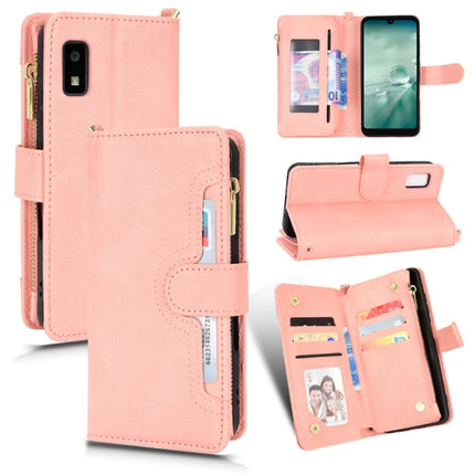 Litchi Texture Zipper Leather Phone Case, For Sharp Aquos Zero6 / Aquos Air, For Sharp Aquos Wish, For Motorola Moto E40 / E30 / E20, For Motorola Edge X30 / Edge 30 Pro /Edge+ 2020