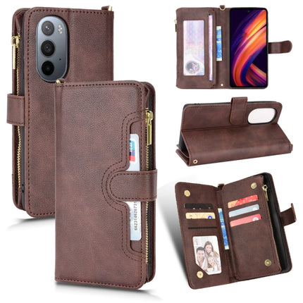 Litchi Texture Zipper Leather Phone Case, For Motorola Moto E40 / E30 / E20, For Motorola Edge X30 / Edge 30 Pro /Edge+ 2020, For Motorola Moto G Stylus 5G  2021, For OPPO F17 / A73 4G / A73 2020