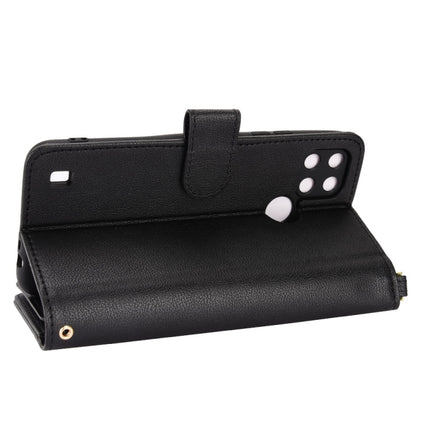 Litchi Texture Zipper Leather Phone Case, For OPPO Realme C21Y, For OPPO Realme GT 5G / Realme GT Neo 5G, For Alcatel 1S 2021 / 3L 2021, For Xiaomi Redmi Note 10 Pro / 10 Pro Max 4G