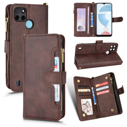 Litchi Texture Zipper Leather Phone Case, For OPPO Realme C21Y, For OPPO Realme GT 5G / Realme GT Neo 5G, For Alcatel 1S 2021 / 3L 2021, For Xiaomi Redmi Note 10 Pro / 10 Pro Max 4G