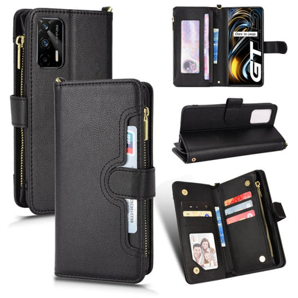 Litchi Texture Zipper Leather Phone Case, For OPPO Realme C21Y, For OPPO Realme GT 5G / Realme GT Neo 5G, For Alcatel 1S 2021 / 3L 2021, For Xiaomi Redmi Note 10 Pro / 10 Pro Max 4G