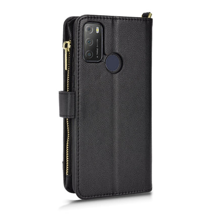 Litchi Texture Zipper Leather Phone Case, For Alcatel 1S 2021 / 3L 2021, For Xiaomi Redmi Note 10 Pro / 10 Pro Max 4G, For Xiaomi Redmi Note 10 4G / Note 10S, For Nokia XR20