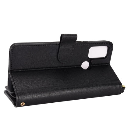 Litchi Texture Zipper Leather Phone Case, For Alcatel 1S 2021 / 3L 2021, For Xiaomi Redmi Note 10 Pro / 10 Pro Max 4G, For Xiaomi Redmi Note 10 4G / Note 10S, For Nokia XR20