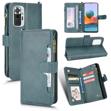 Litchi Texture Zipper Leather Phone Case, For Alcatel 1S 2021 / 3L 2021, For Xiaomi Redmi Note 10 Pro / 10 Pro Max 4G, For Xiaomi Redmi Note 10 4G / Note 10S, For Nokia XR20