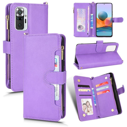 Litchi Texture Zipper Leather Phone Case, For Alcatel 1S 2021 / 3L 2021, For Xiaomi Redmi Note 10 Pro / 10 Pro Max 4G, For Xiaomi Redmi Note 10 4G / Note 10S, For Nokia XR20