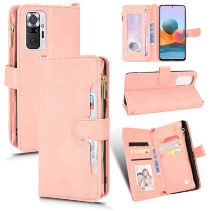 Litchi Texture Zipper Leather Phone Case, For Alcatel 1S 2021 / 3L 2021, For Xiaomi Redmi Note 10 Pro / 10 Pro Max 4G, For Xiaomi Redmi Note 10 4G / Note 10S, For Nokia XR20