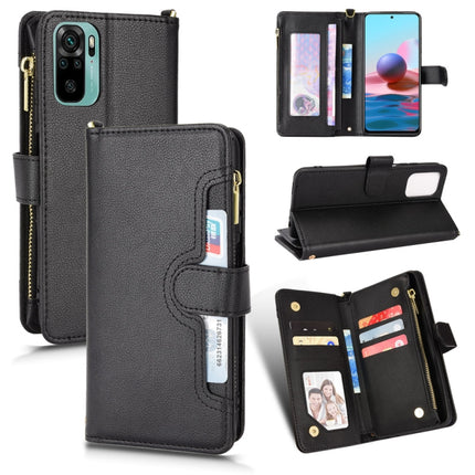 Litchi Texture Zipper Leather Phone Case, For Xiaomi Redmi Note 10 4G / Note 10S, For Nokia XR20, For Sony Xperia 5 III, For Sony Xperia 10 III