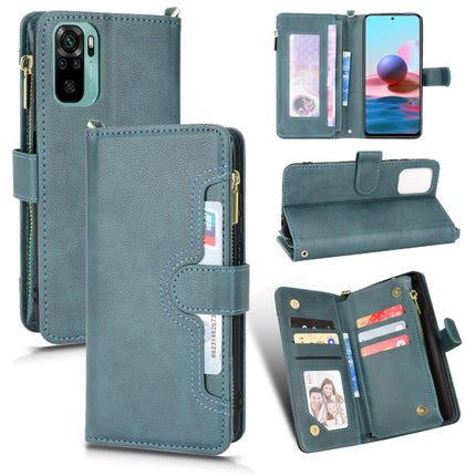 Litchi Texture Zipper Leather Phone Case, For Xiaomi Redmi Note 10 4G / Note 10S, For Nokia XR20, For Sony Xperia 5 III, For Sony Xperia 10 III