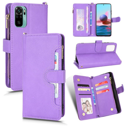 Litchi Texture Zipper Leather Phone Case, For Xiaomi Redmi Note 10 4G / Note 10S, For Nokia XR20, For Sony Xperia 5 III, For Sony Xperia 10 III